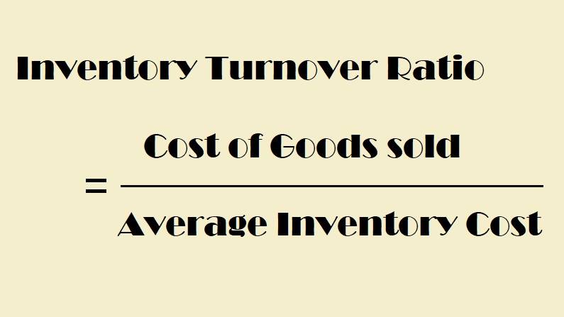 Inventory turnover ratios