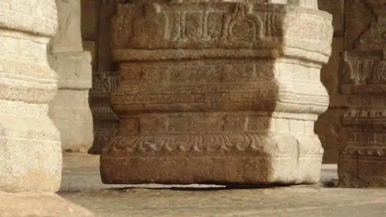 lepakshi temple andhra pradesh, Lepakshi temple hanging pillar mystery reason
