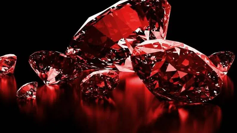 ruby, gemstones effect on health