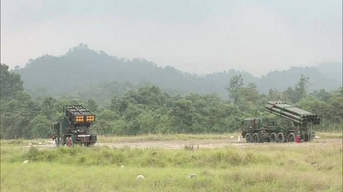 pinaka and smerch rocket systems