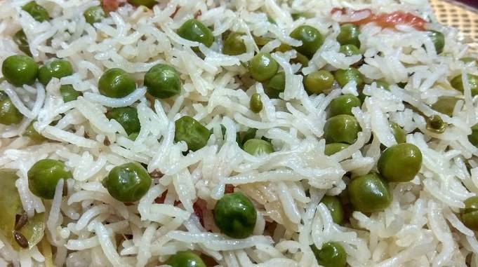 peas rice