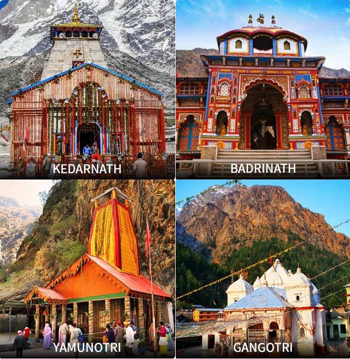 Chardham highway project map, all weather road project uttarakhand, kedarnath badrinath gangotri yamunotri highway project, himalayan char dham