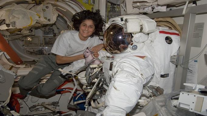 sunita williams in space