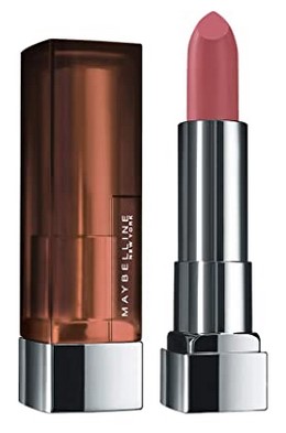 Maybelline New York Color Sensational Creamy Matte Lipstick, 507 Almond Pink, 3.9g.