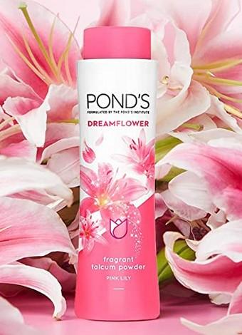 POND'S Dreamflower Fragrant Talcum Powder, Pink Lily, 400 g