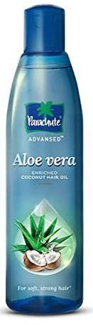 Parachute Advansed Aloe Vera Enriched Coconut Hair Oil, 400ml, best hair oil and talcum powder