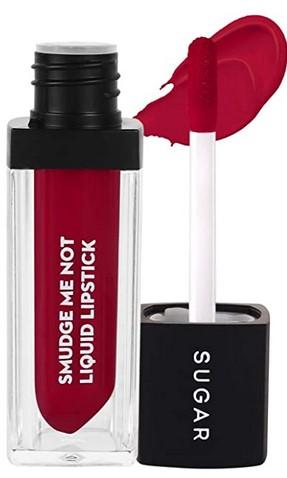 SUGAR Cosmetics - Smudge Me Not - Liquid Lipstick - 43 Hot Shot (Hot Pink) - 4.5 ml - Ultra Matte Liquid Lipstick, Transferproof and Waterproof, Lasts Up to 12 hours