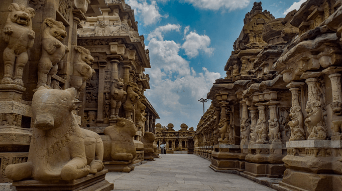 kailasanathar temple kanchipuram history, kanchipuram temple tamil nadu tourism