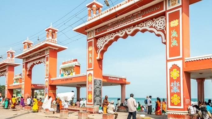 agnitheertham rameshwaram, rameswaram tamil nadu tourism