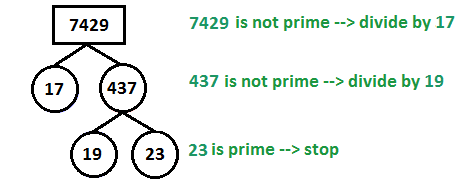 factor tree of 7429