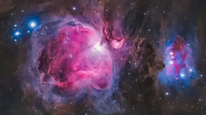 Orion Nebula is a variant of the Diffuse Nebula