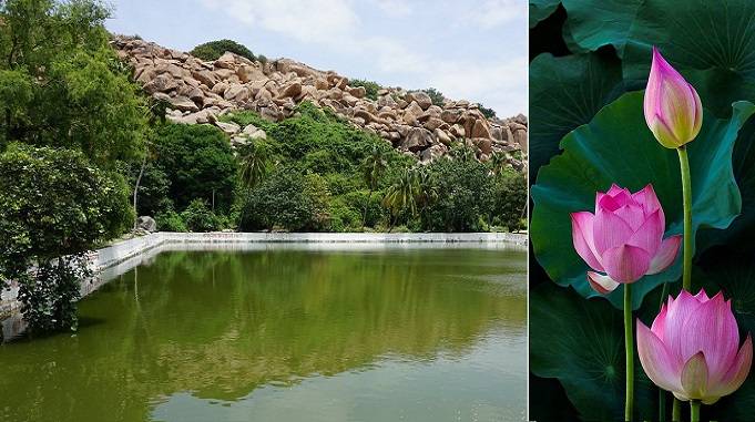 where is pampa sarovar, hampi karnataka