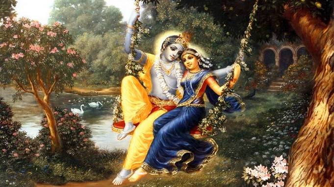 radha krishna sawan jhoola