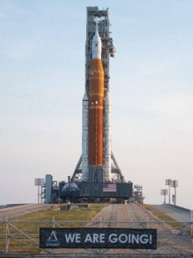 NASA’s Artemis I Moon Rocket arrives at the Launch Pad