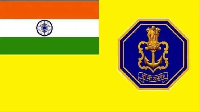 pm modi unveils new flag or emblem of indian navy