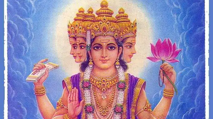 Shri Brahma ji ki puja, brahma ji aur saraswati ka rishta kahani