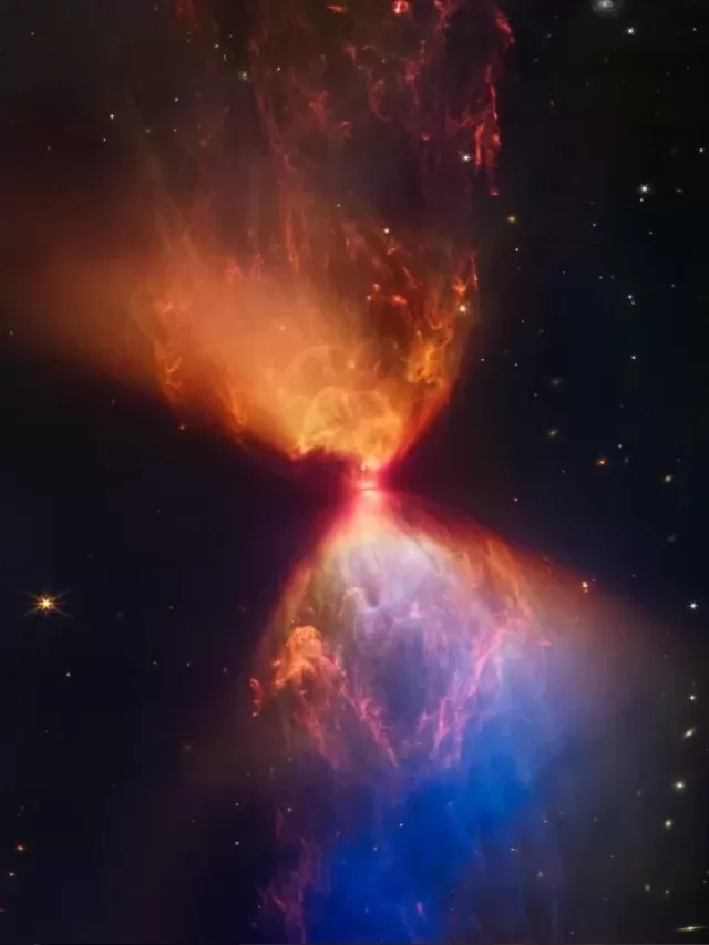 See the Formation of a New Star - NASA Webb Space Telescope captured hidden features of a protostar and saw Fiery Hourglass as a New Star forms