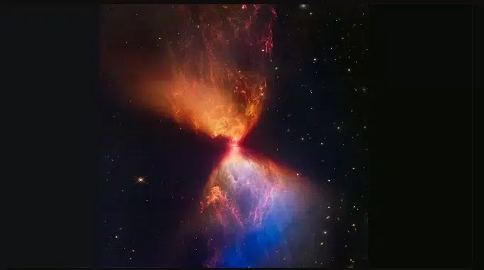 what is protostar, protostar in dark cloud l1527 james webb telescope image