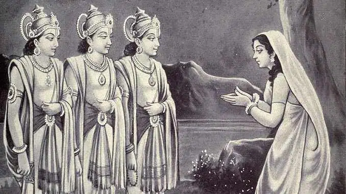 ऋषि च्यवन और राजकुमारी सुकन्या की कहानी, सुकन्या का अंधे ऋषि से विवाह, महर्षि च्यवन की कथा, sati sukanya story, chyawan rishi and sukanya, ashwini kumar devta
