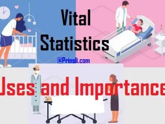 Uses and Importance of Vital Statistics in hindi