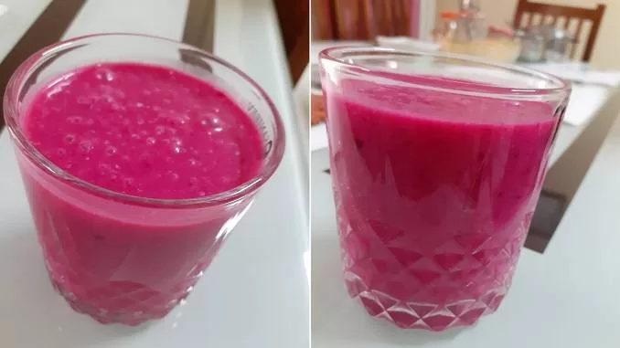 chukandar smoothie recipe beetroot banana smoothie benefits