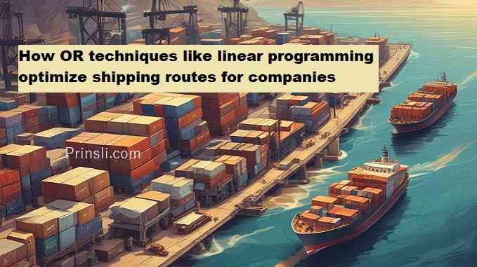 How Operations Research OR techniques like linear programming LP optimize shipping routes for companies like FedEx - 1. Cost Minimization